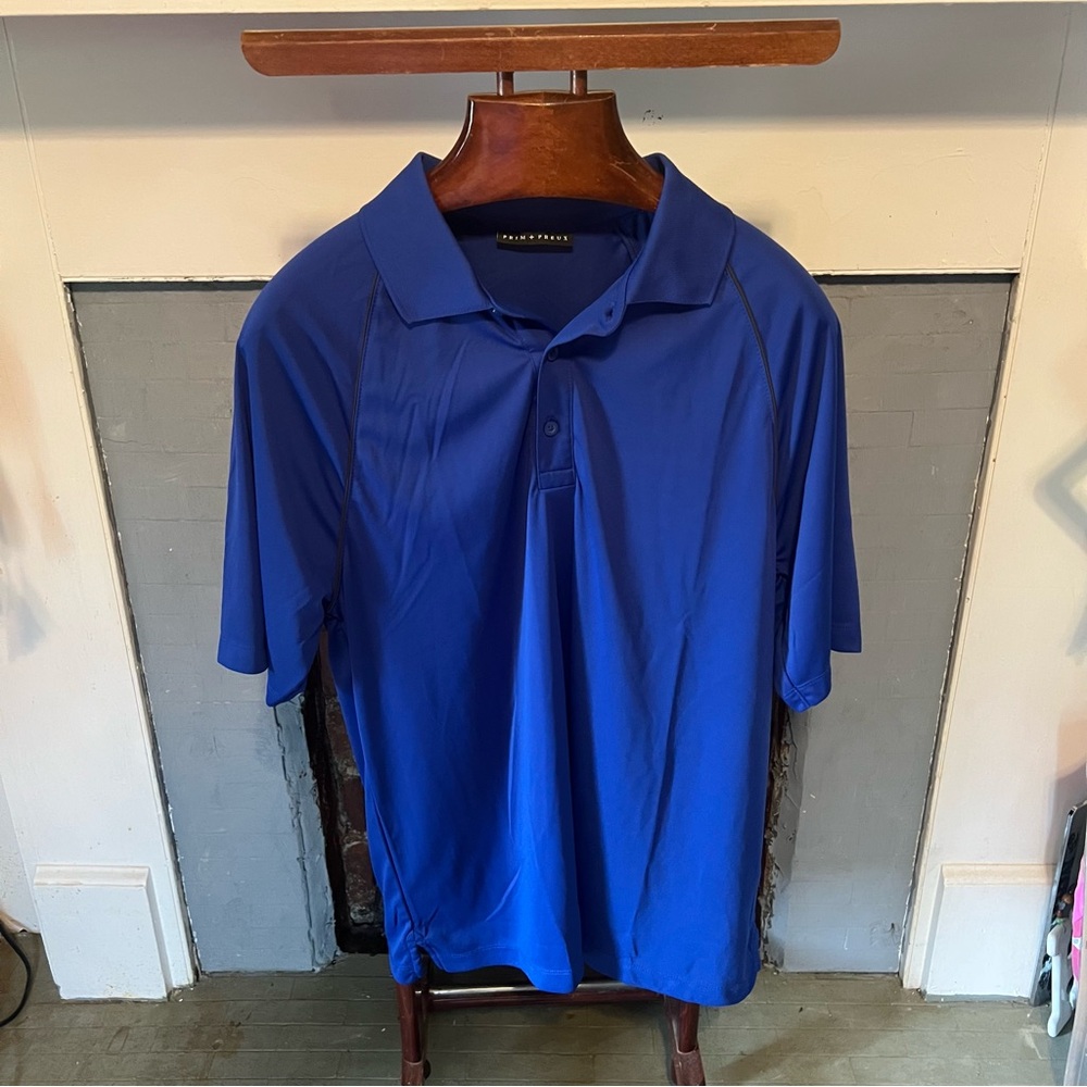 Deep Blue Polo Shirt